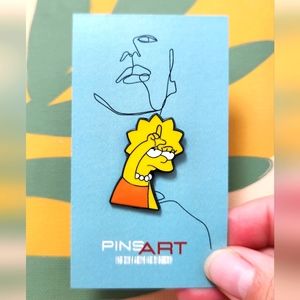 Lisa Simpson the Simpsons Enamel Pin